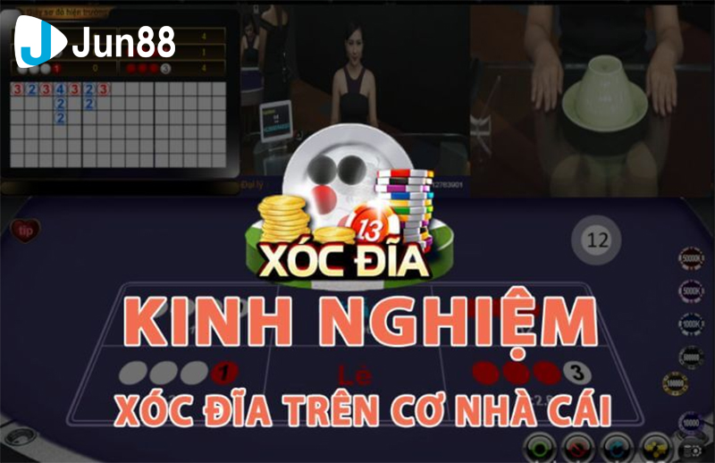 Kinh nghiệm chơi xóc đĩa Jun88 luôn thắng lớn Kinh nghiệm chơi xóc đĩa Jun88 luôn thắng lớn